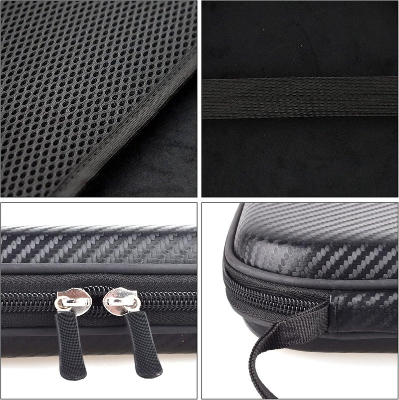 Rintifia ® Ping Pong Paddles Case - Hard Shell Table Tennis Paddle Storage Bag for 2 Paddles & Multiple Balls - Anti-Drop, Anti-Wear - Great Gift for Table Tennis Lovers - Image 5